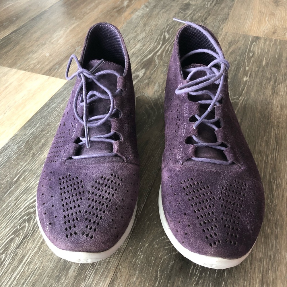 Under Armour Women’s Purple Suede Sneakers
